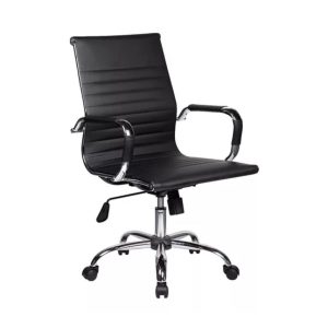 Cadeira DIRETOR Charles Eames Esteirinha - PRETO - PMD - 32887