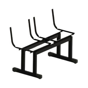 Estrutura da Longarina de 02 Lugares PLÁSTICA - Preta - 38039