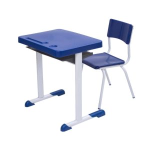 Kit Escolar Individual AZUL – (Mesa e Cadeira) – INFANTIL 03 a 06 Anos 41089