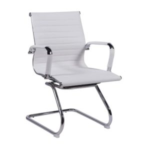 Cadeira INTERLOCUTOR Charles Eames Esteirinha - COR BRANCO - PMD - 32873