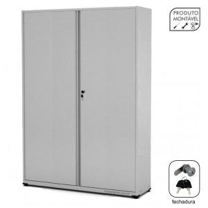 Armários de Aço PA-120 - 2,00x1,20x0,40m - CHAPA # 24 - PANDIN - CZ/CZ - 12004 .