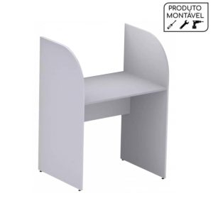 Baia INICIAL para Atendimento 1,20x0,80x0,60mCINZA/CINZA - 24010