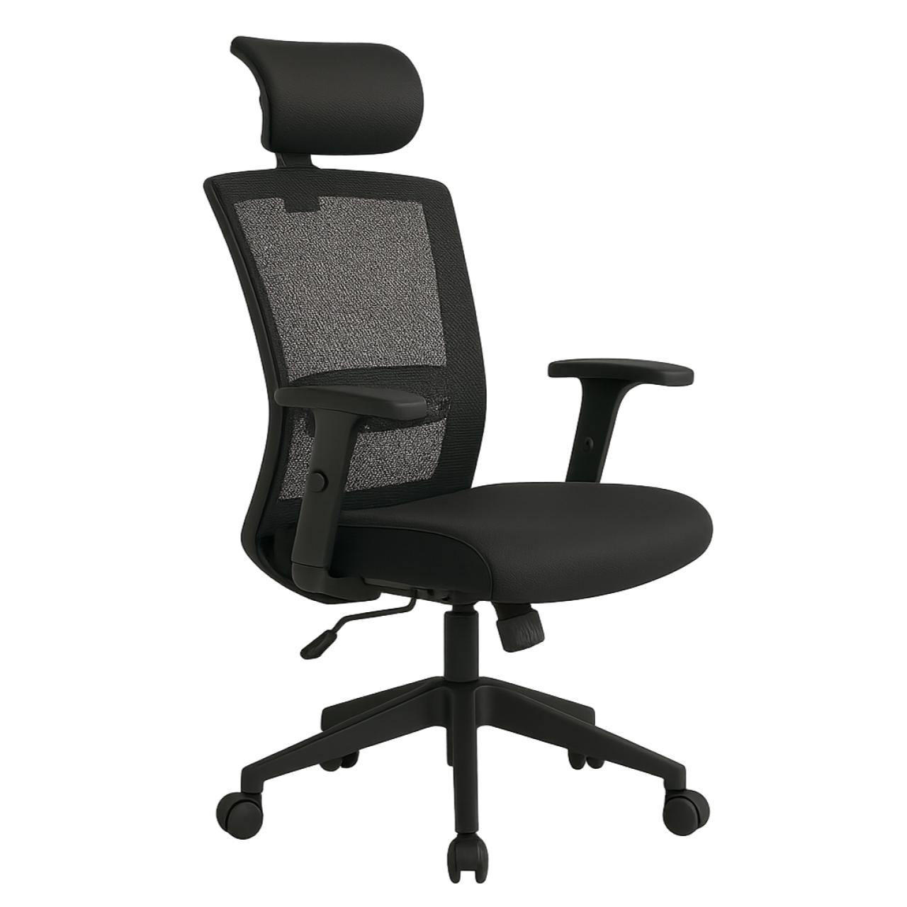 Cadeira de Escritório Tela WAY - Cor Preta - 20079