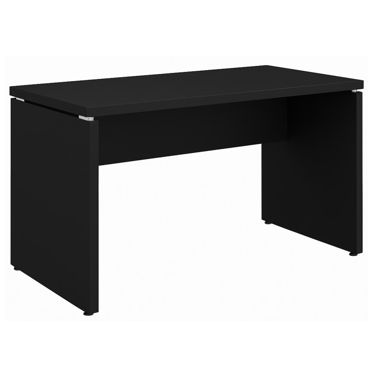 Mesa Escritório 1,70x0,70m - S/ Gavetas - PRETO/PRETO - 26007